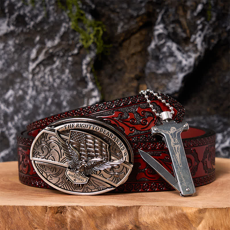 Poker Ace DIY Verstecktes Messer Gürtelschnalle Black Ice Feuerzeug Bundle Set