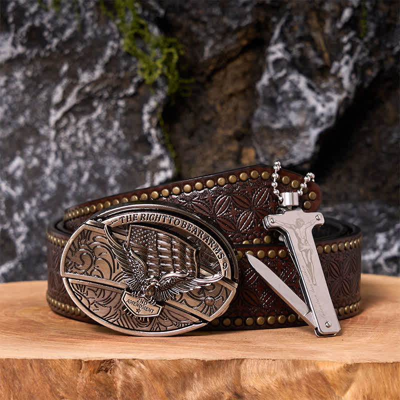 Poker Ace DIY Verstecktes Messer Gürtelschnalle Black Ice Feuerzeug Bundle Set