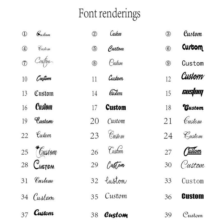 Benutzerdefinierte Ihre Name Brosche Edelstahl Anzug Zubehör