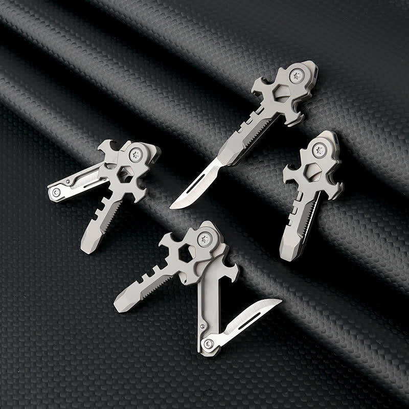 Cross Multifunktionaler Titan Mini-Klappmesser-Schlüsselanhänger