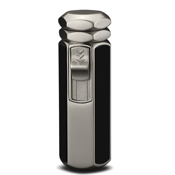 Quad Flame Feuerzeug, nachfüllbar, Butan, vier Brenner