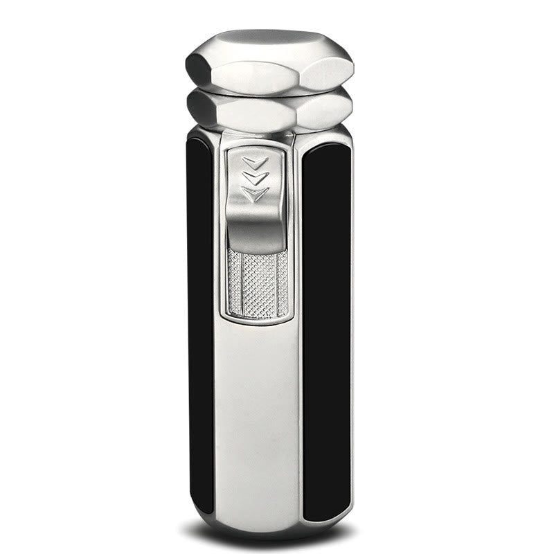 Quad Flame Feuerzeug, nachfüllbar, Butan, vier Brenner