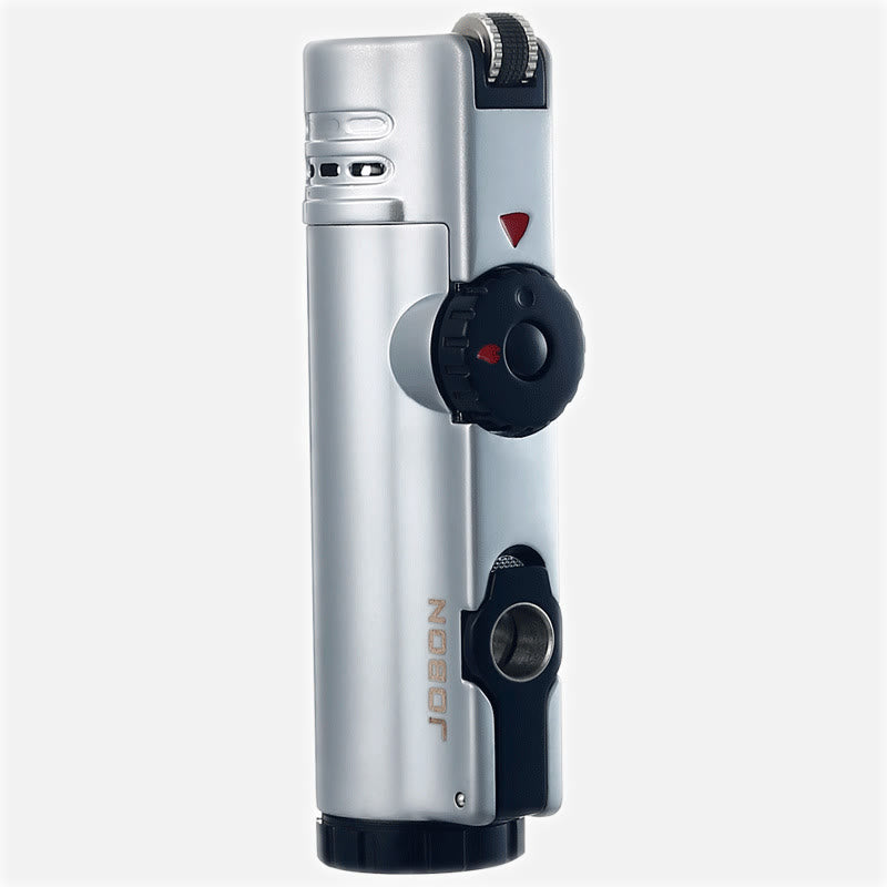 Vierflammenfeuerzeug mit Zigarrenlocher, Vierbrennerfeuerzeug