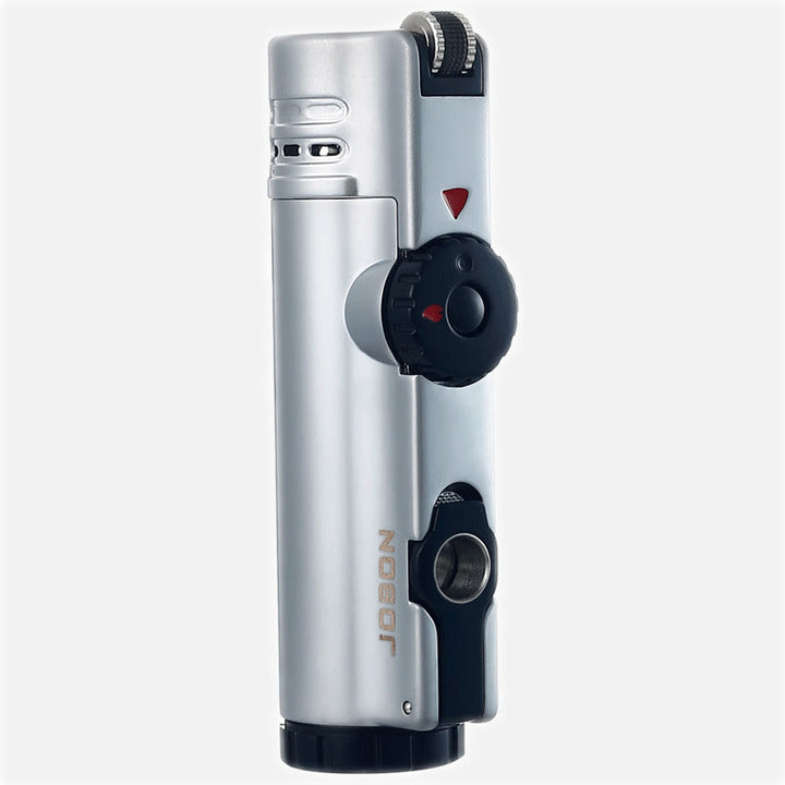 Vierflammenfeuerzeug mit Zigarrenlocher, Vierbrennerfeuerzeug