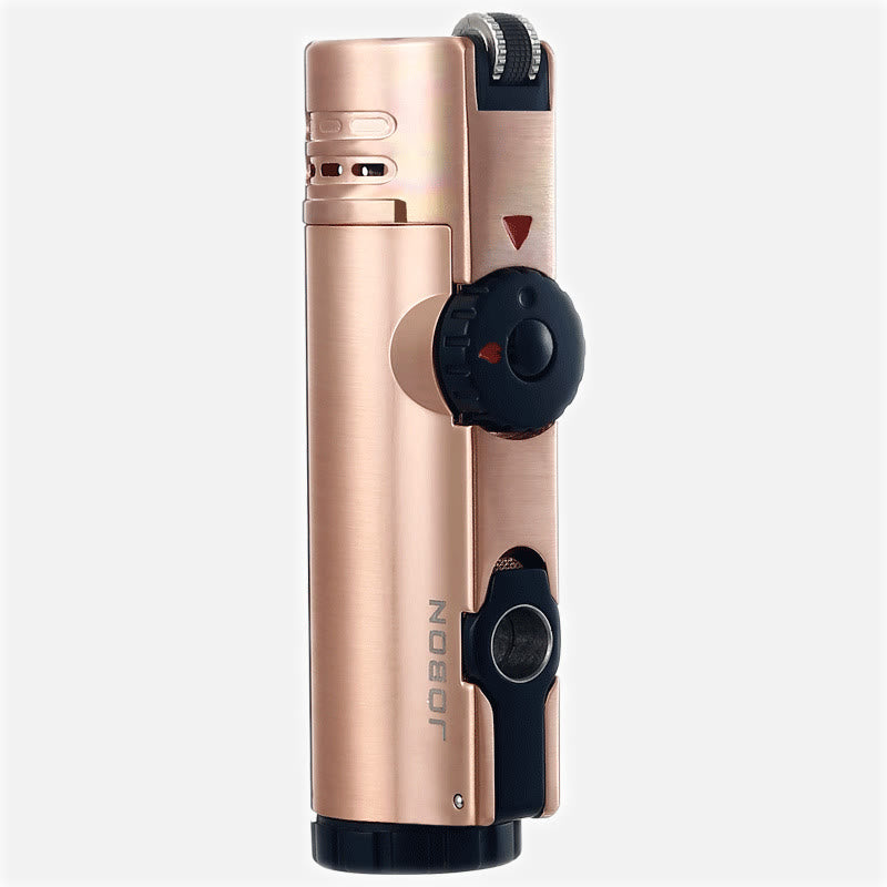 Vierflammenfeuerzeug mit Zigarrenlocher, Vierbrennerfeuerzeug