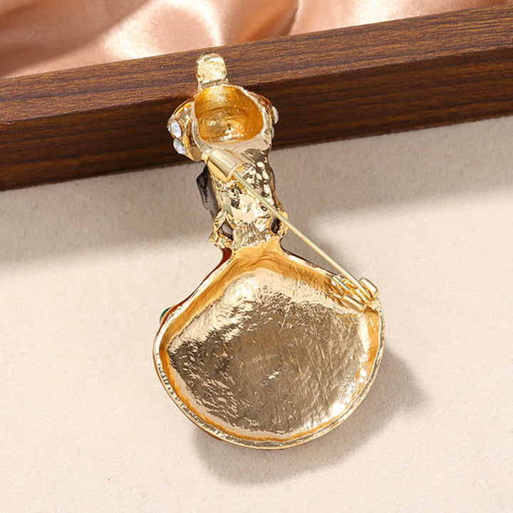 Unisex Mittelalter Große Ungewöhnliche Genie Kostüm Brosche