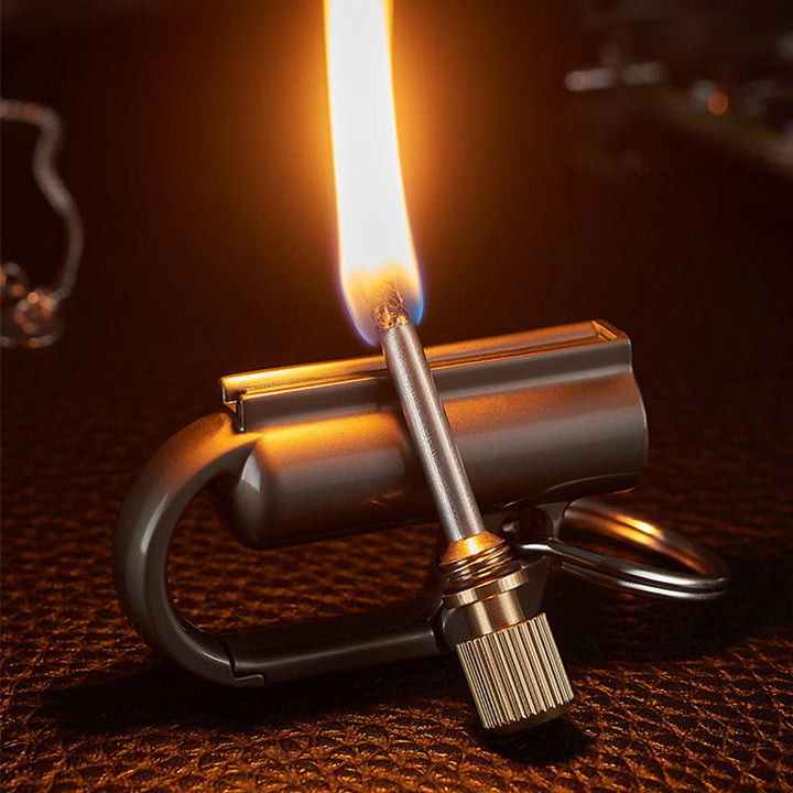 Winddichtes tragbares Kerosinfeuerzeug mit zehntausend Streichhölzern