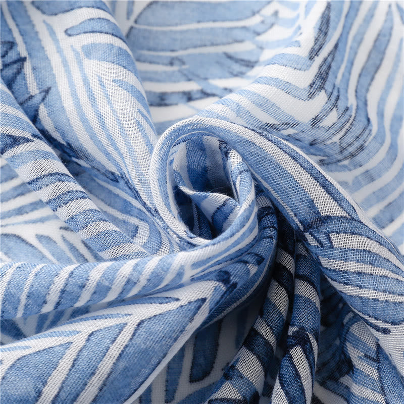 Leichter Schal für den Sommer und den Strand für Damen, dünn