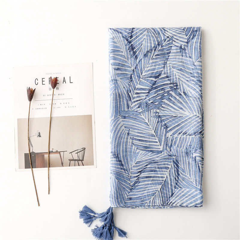 Leichter Schal für den Sommer und den Strand für Damen, dünn