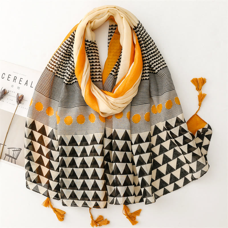 Leichter Schal für den Sommer und den Strand für Damen, dünn