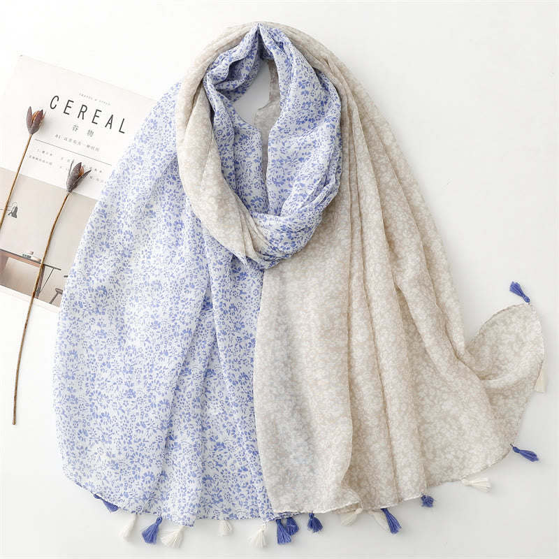 Leichter Schal für den Sommer und den Strand für Damen, dünn