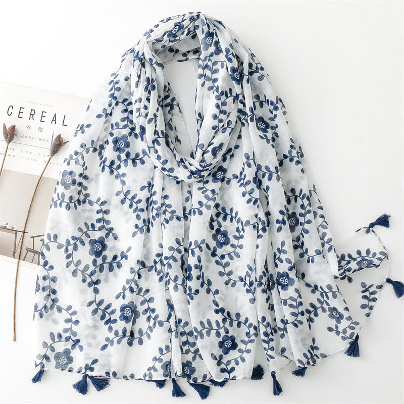 Leichter Schal für den Sommer und den Strand für Damen, dünn