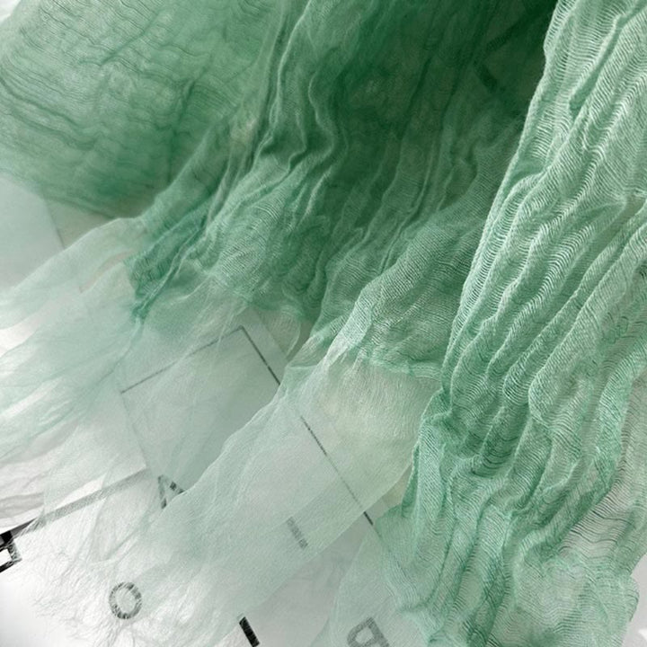 Einfarbiger, leichter Sonnenschutzschal für Damen, dünner Schal