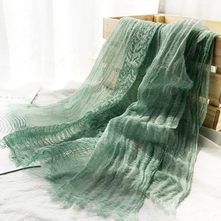 Damen Retro Einfarbig Leichter Schal Dünner Schal