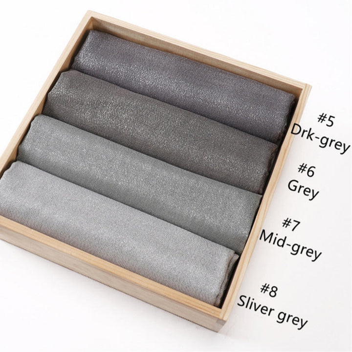 Leichter, dünner Schal mit goldenem Glitzer für Damen