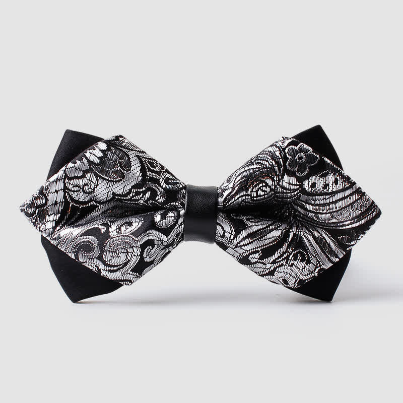 Männliche Paisley-Fliege in Goldton