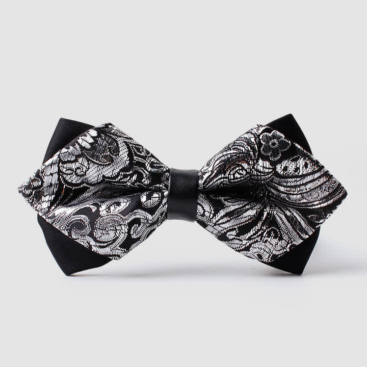 Männliche Paisley-Fliege in Goldton