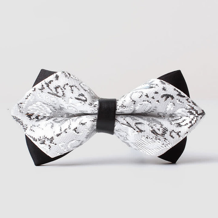 Männliche Paisley-Fliege in Goldton