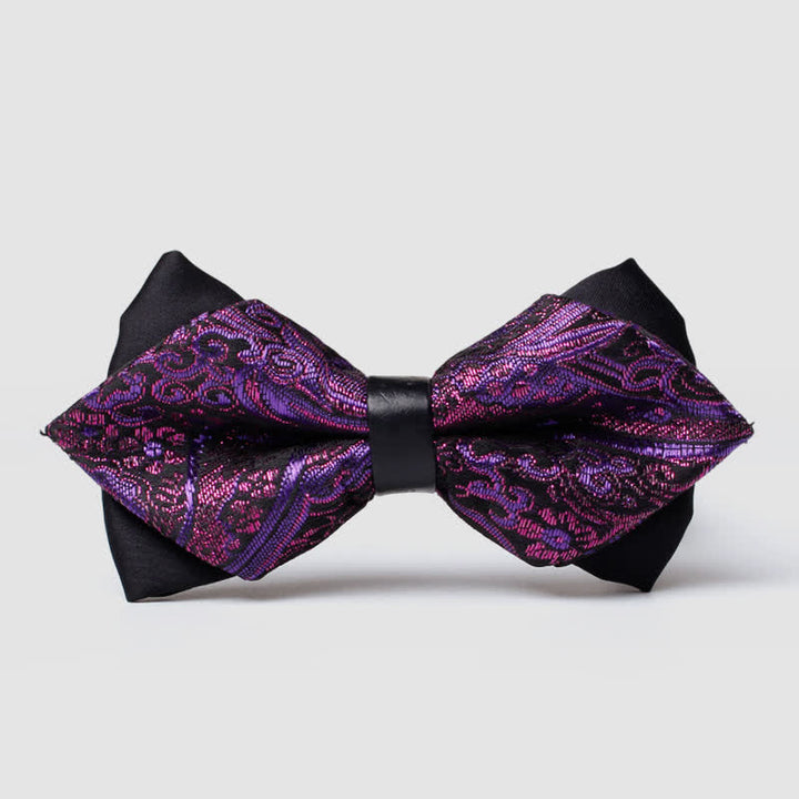 Männliche Paisley-Fliege in Goldton