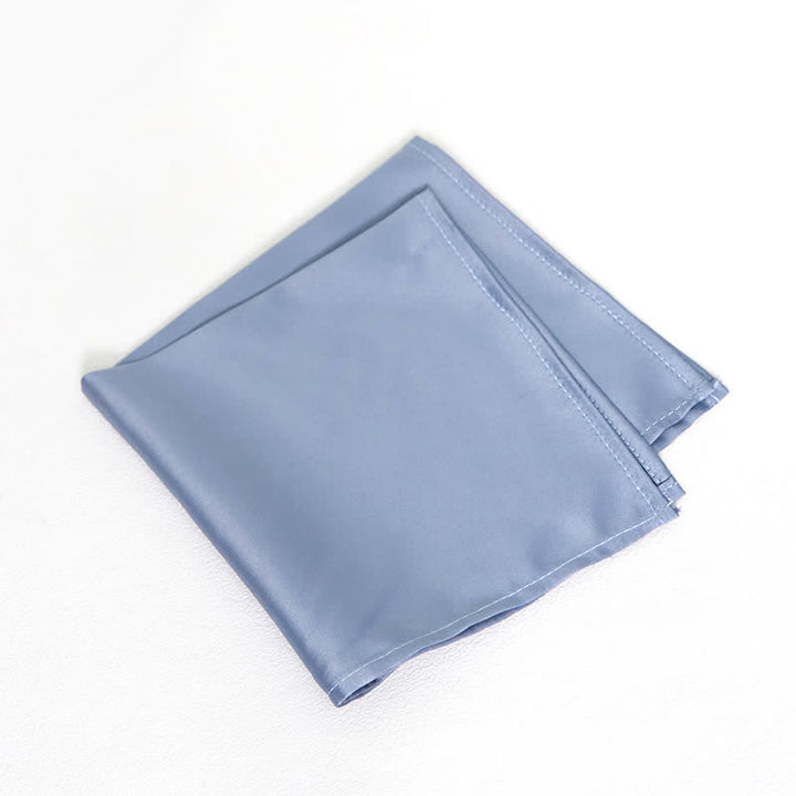 Funkelndes Glitzer-Einstecktuch für Herren mit Fliege