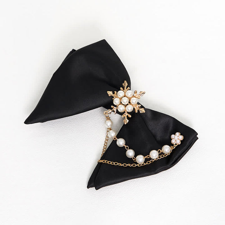 Übergroße Schwarz-Weiß-Fliege für Herren