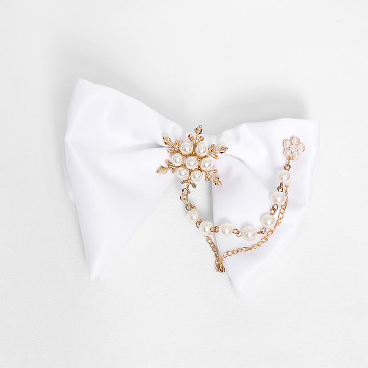 Übergroße Schwarz-Weiß-Fliege für Herren