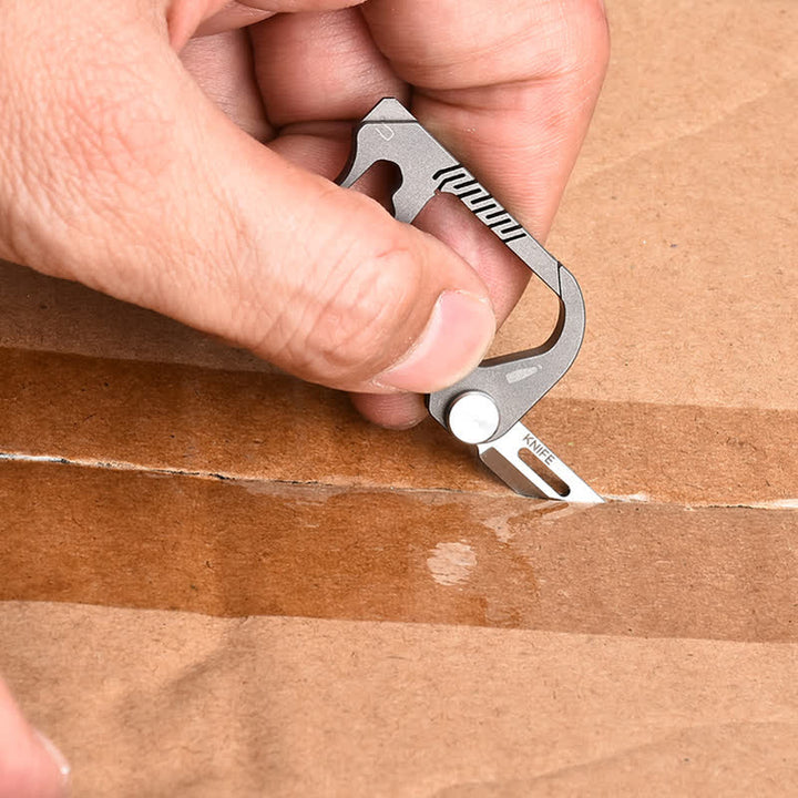 6-in-1-Multifunktions-Mini-Klappmesser-Schlüsselanhänger