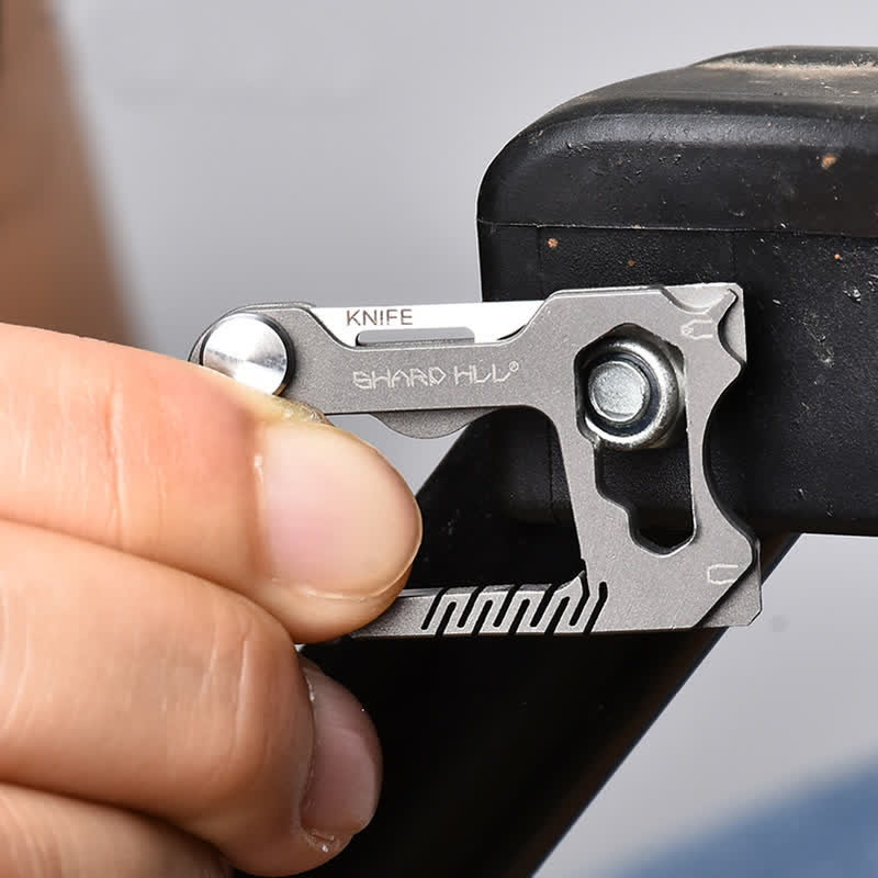 6-in-1-Multifunktions-Mini-Klappmesser-Schlüsselanhänger