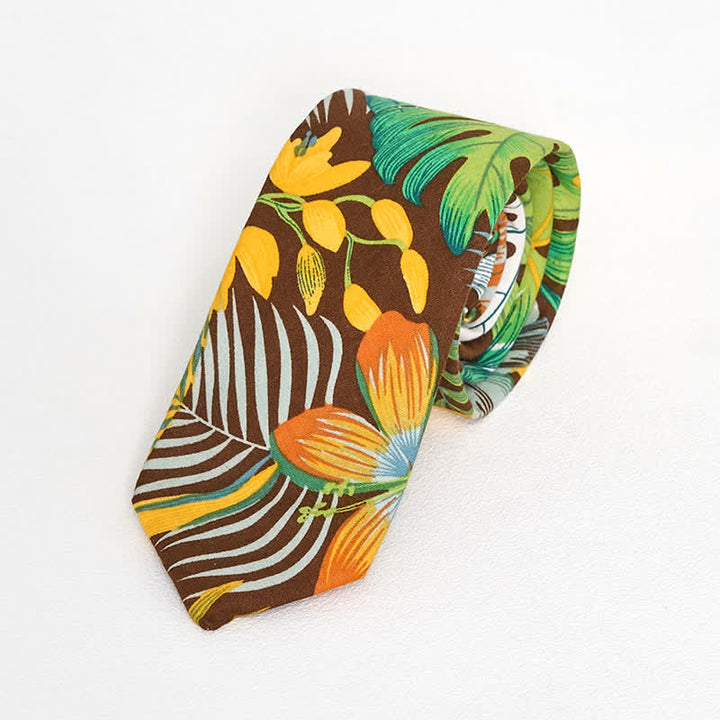 Baumwoll-Slips mit Blumendruck für Herren