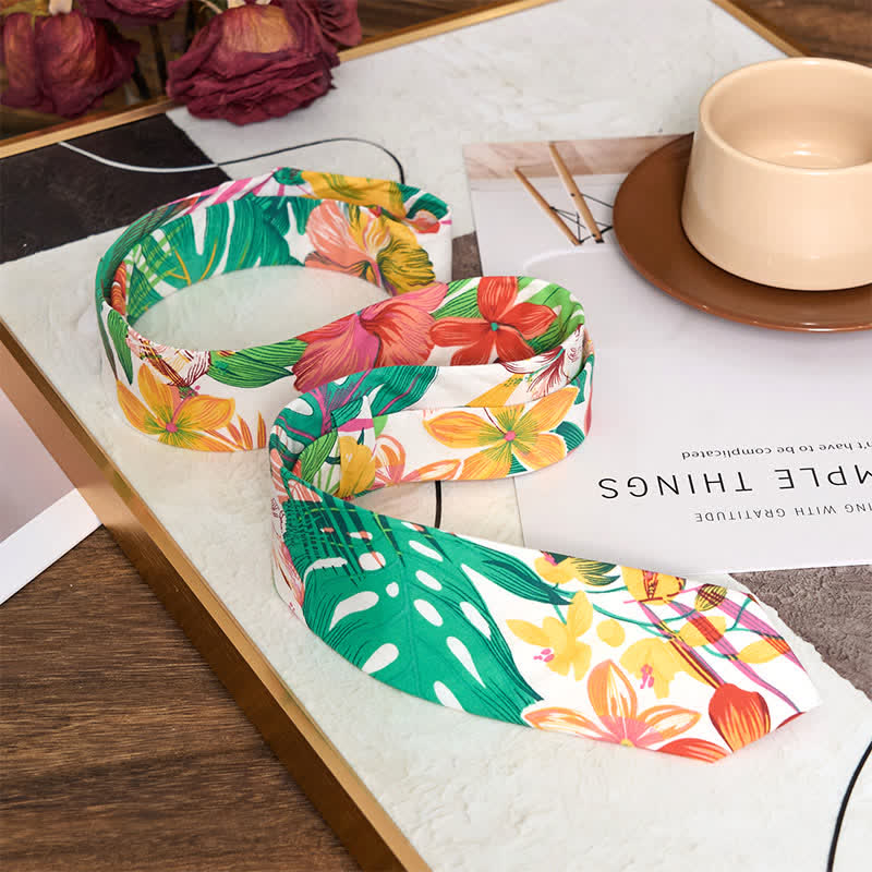 Baumwoll-Slips mit Blumendruck für Herren