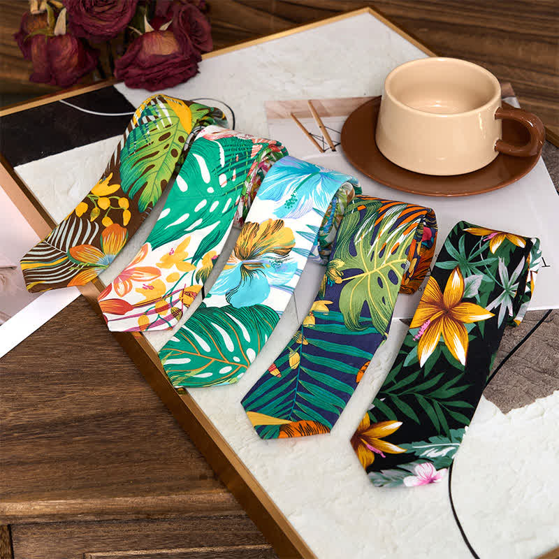 Baumwoll-Slips mit Blumendruck für Herren