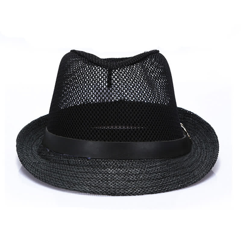 Fedora-Hut aus Panama-Stroh für Herren