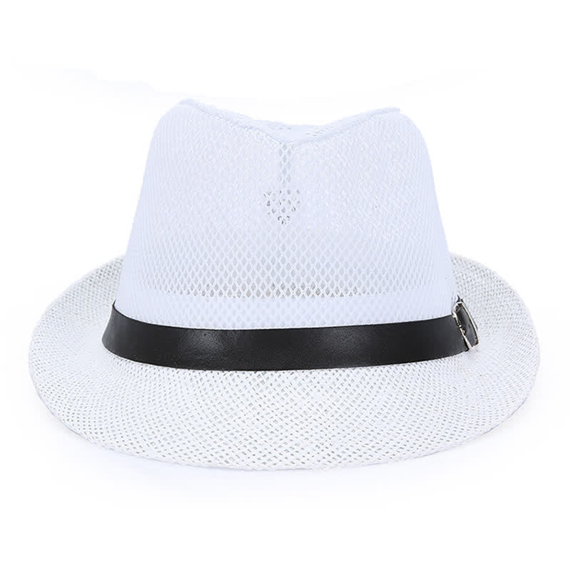 Fedora-Hut aus Panama-Stroh für Herren