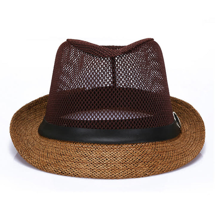 Fedora-Hut aus Panama-Stroh für Herren