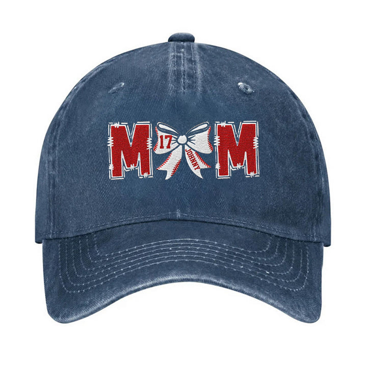 Baseball Mom Verstellbare Baseballkappe