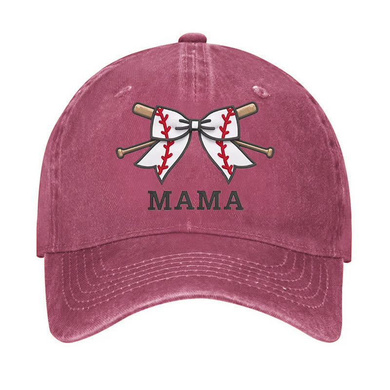 Baseball Mama Verstellbare Baseballkappe