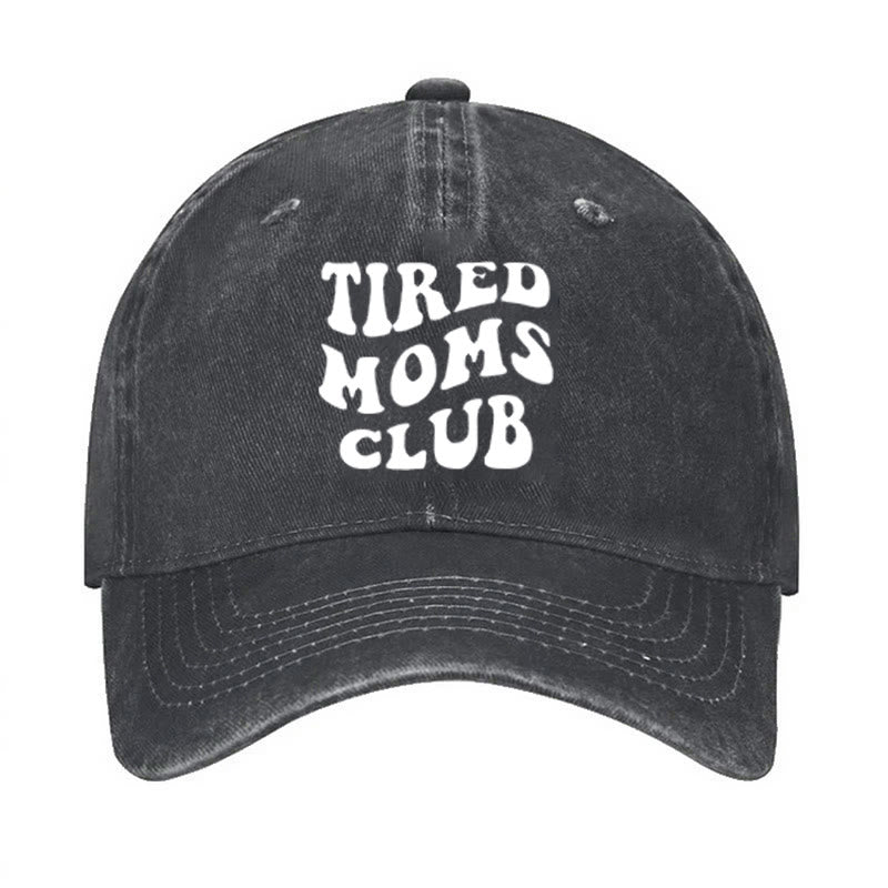 Verstellbare Baseballkappe des Tired Moms Club