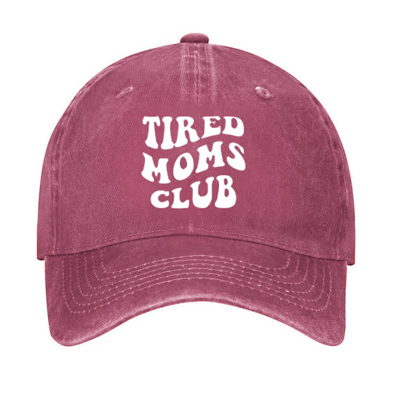 Verstellbare Baseballkappe des Tired Moms Club