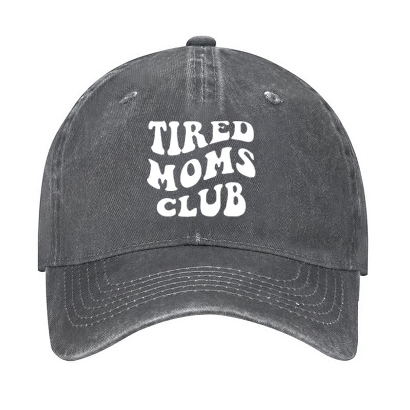 Verstellbare Baseballkappe des Tired Moms Club