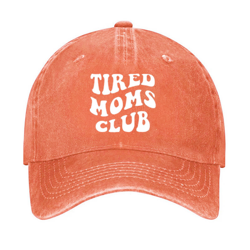 Verstellbare Baseballkappe des Tired Moms Club
