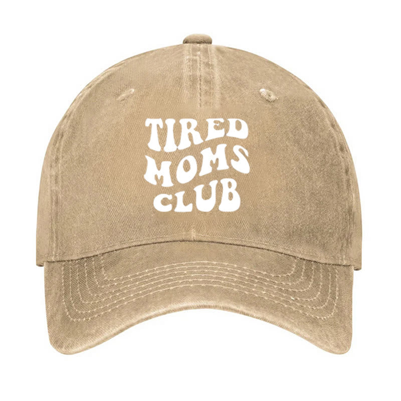 Verstellbare Baseballkappe des Tired Moms Club