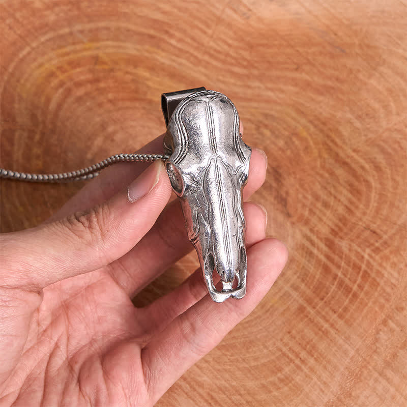 Longhorn Bull Head EDC Tool Multifunktions-Gürtelschnalle mit Anhänger