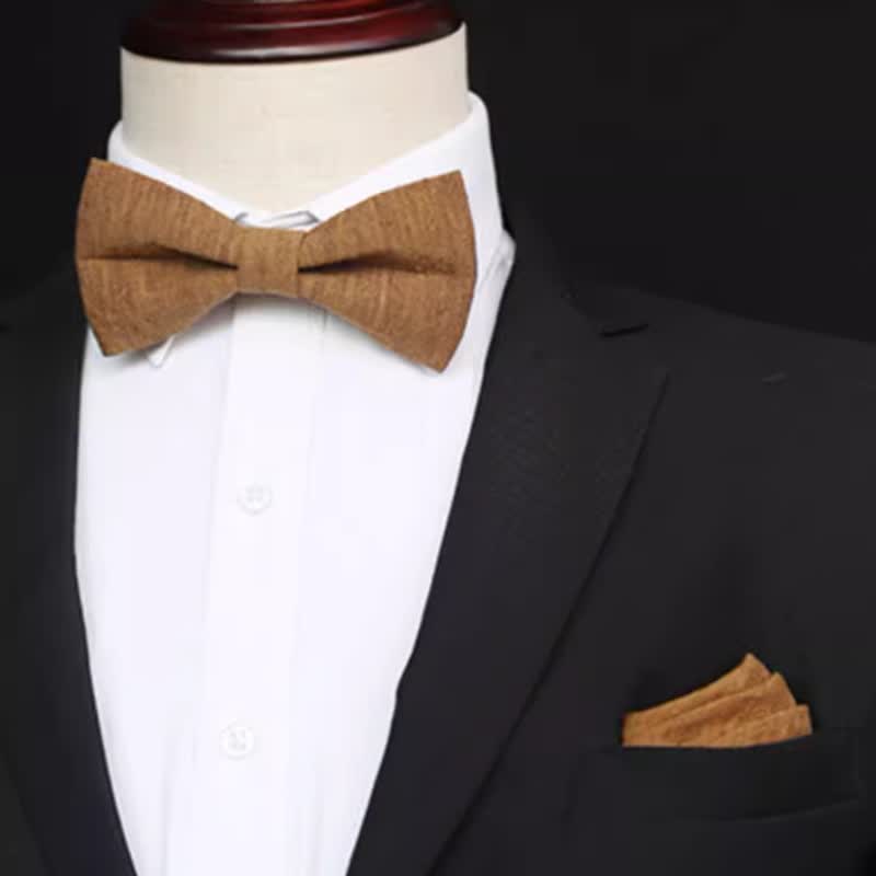 Einfarbige Leinenfliege für Herren in dunklem Goldrutengrün