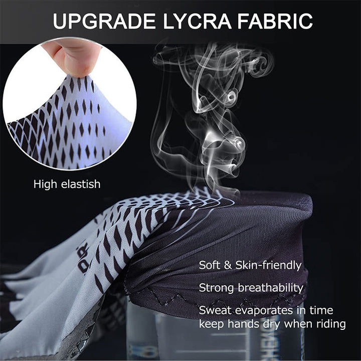 Sportliche rutschfeste, atmungsaktive fingerlose Handschuhe