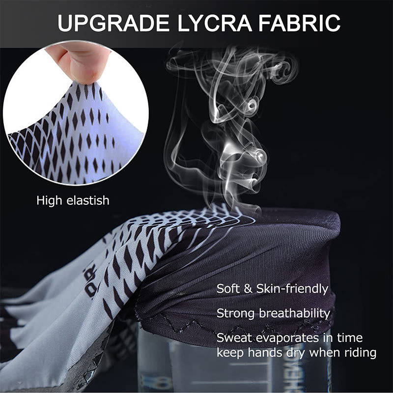 Sportliche rutschfeste, atmungsaktive fingerlose Handschuhe