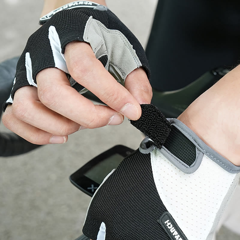 Anti-Rutsch-Halbfingerhandschuhe für Outdoor-Radfahren, Unisex
