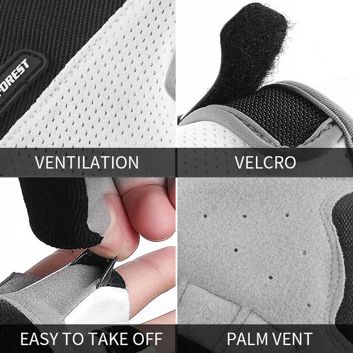 Anti-Rutsch-Halbfingerhandschuhe für Outdoor-Radfahren, Unisex