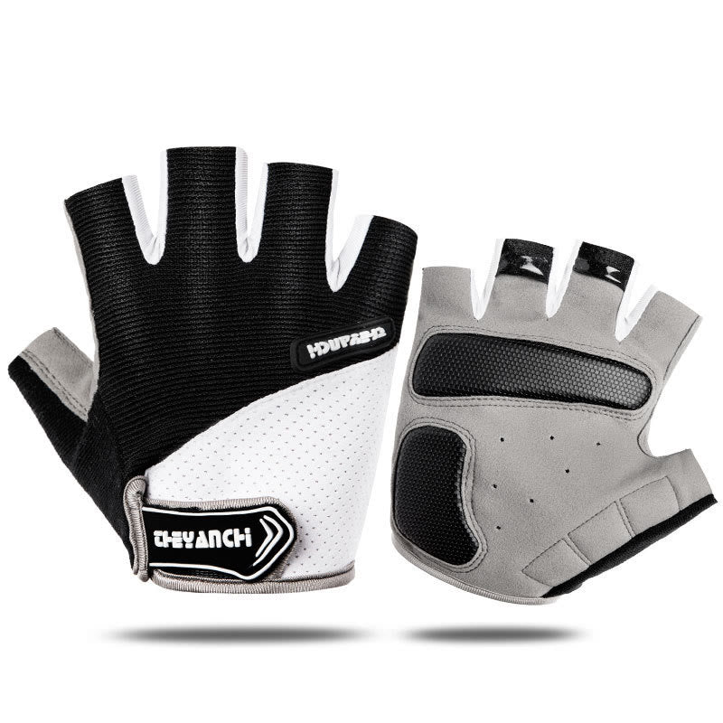 Anti-Rutsch-Halbfingerhandschuhe für Outdoor-Radfahren, Unisex