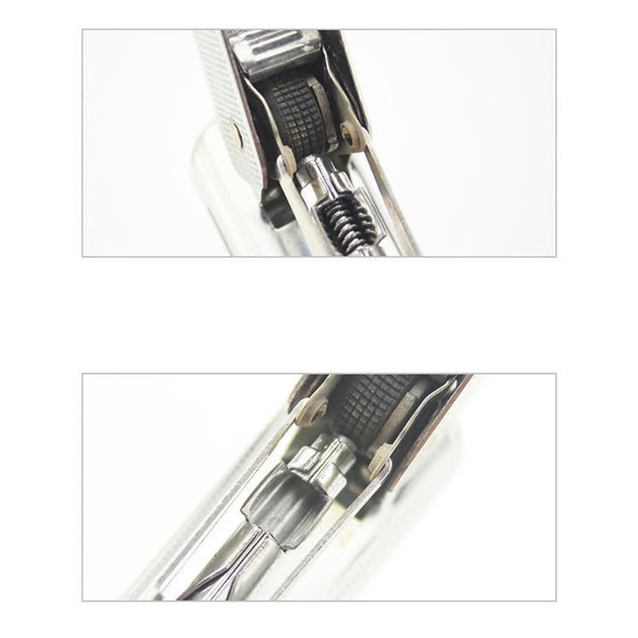 Nachfüllbares Kerosinfeuerzeug mit geprägtem Drachen und abnehmbarer Schale