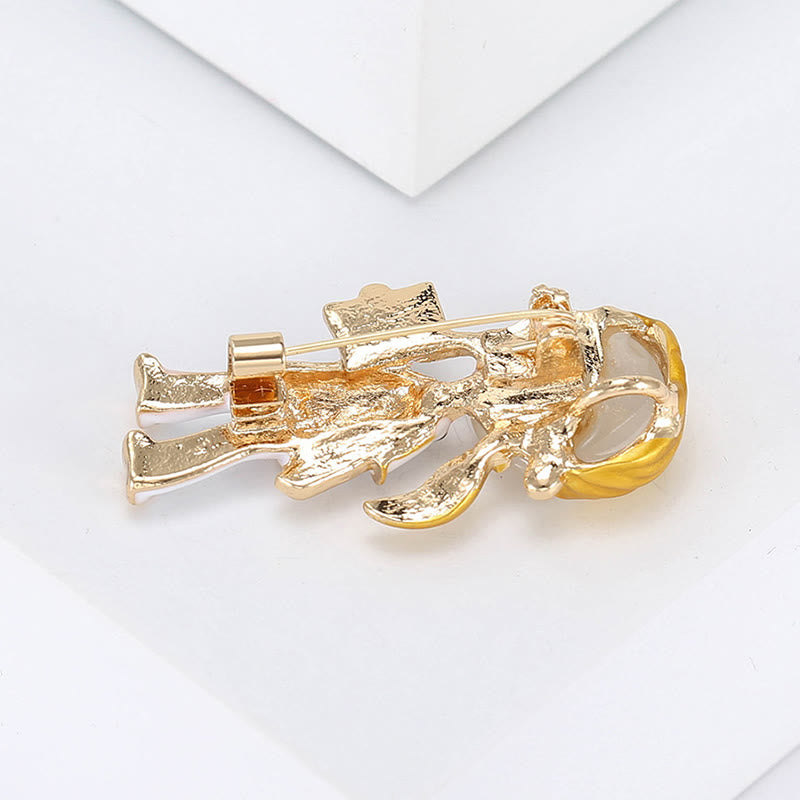 Cut Nurse Medical Serie Krankenschwester Geschenk Emaille Brosche